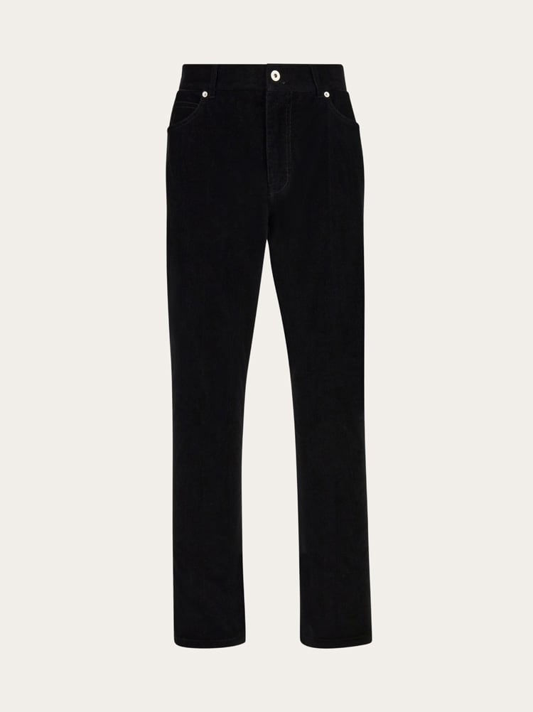 Pantalone in velluto millerighe Gallery image 1