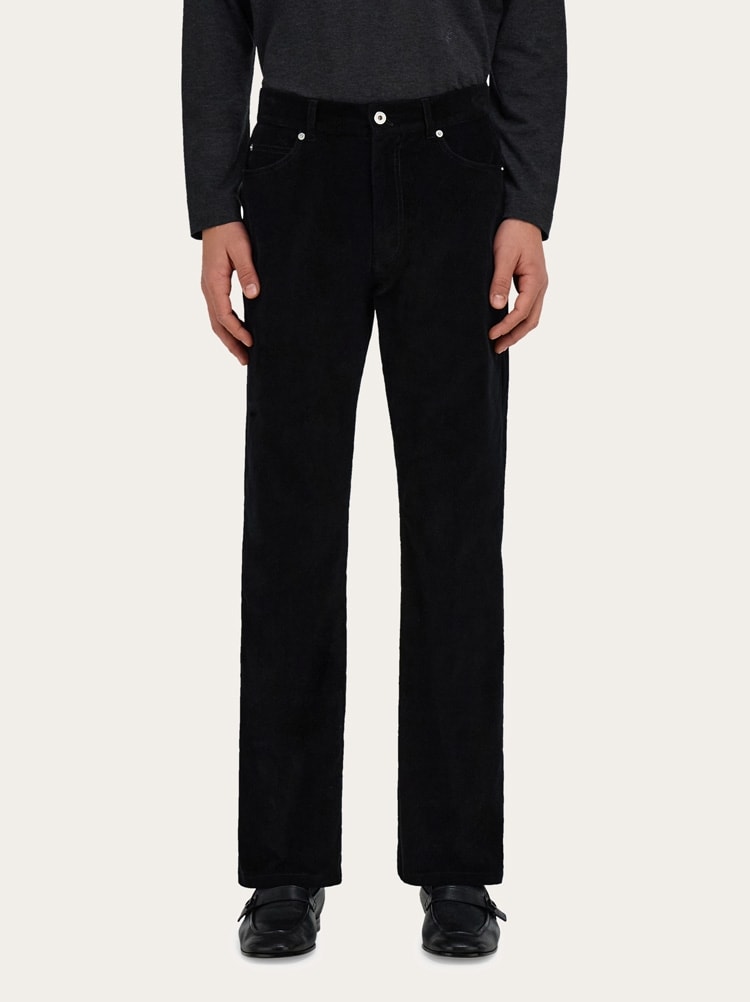 Pantalone in velluto millerighe Gallery image 2
