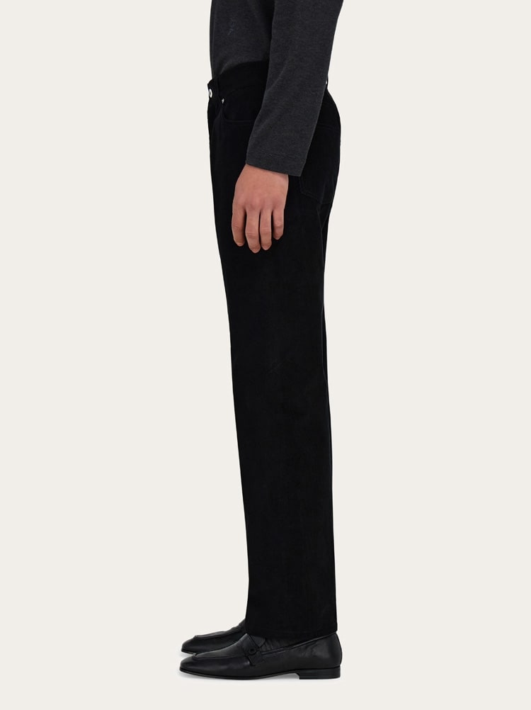 Pantalone in velluto millerighe Gallery image 3