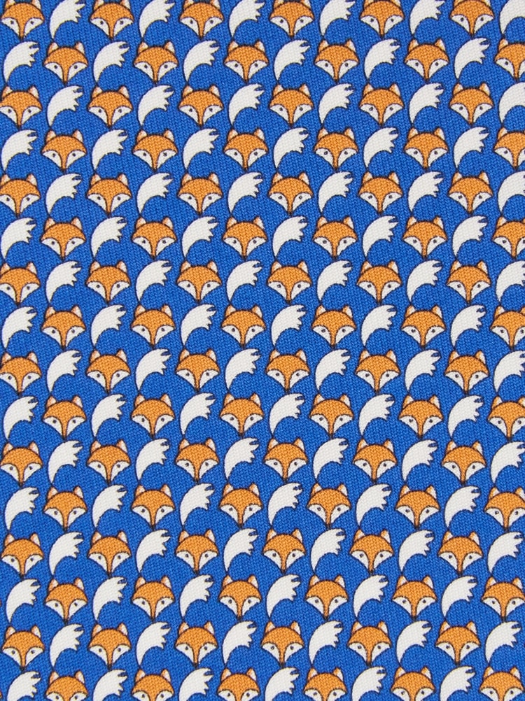 シルクプリントネクタイ Gallery image 2