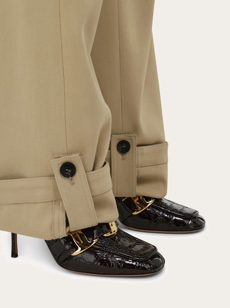 Silk blend cargo trouser Gallery image 5