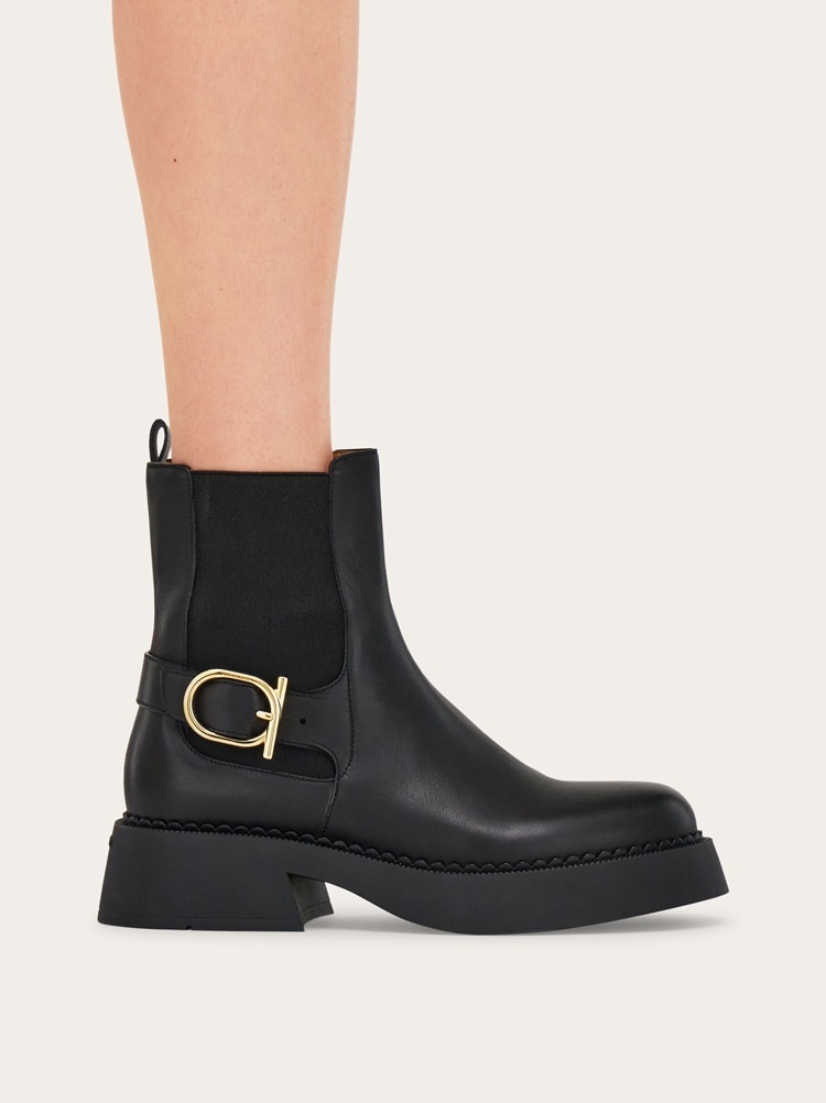 Gancini buckle Chelsea boot Gallery image 4