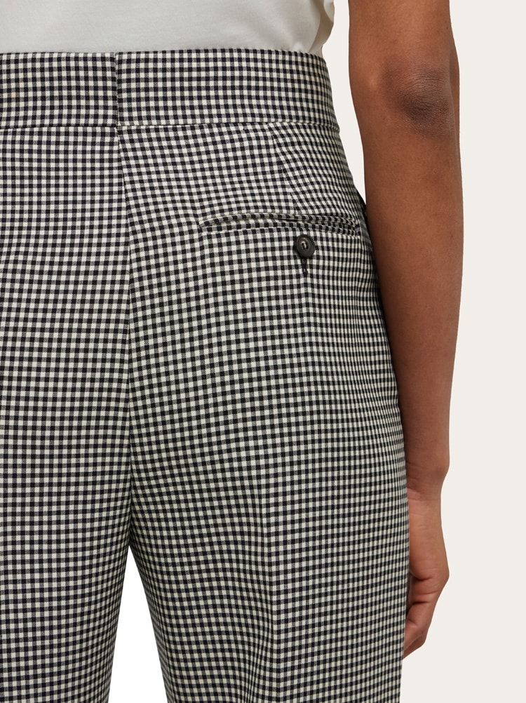 Wool faille trouser Gallery image 5