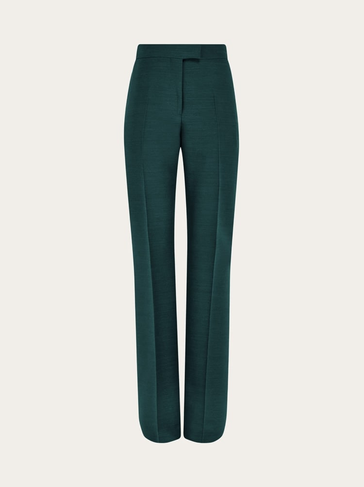 Wool faille trouser Gallery image 1
