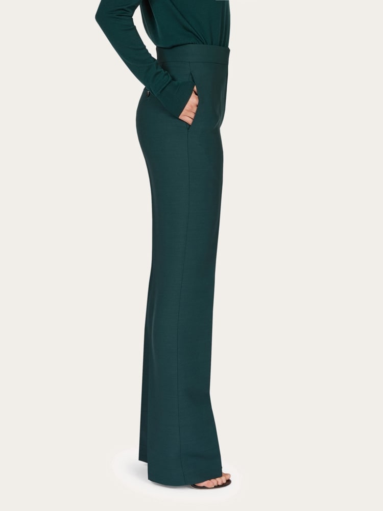 Wool faille trouser Gallery image 3
