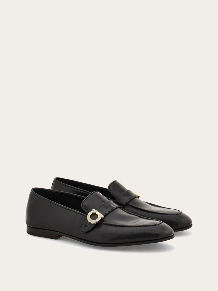 Tramezza loafer with Gancini ornament Gallery image 2