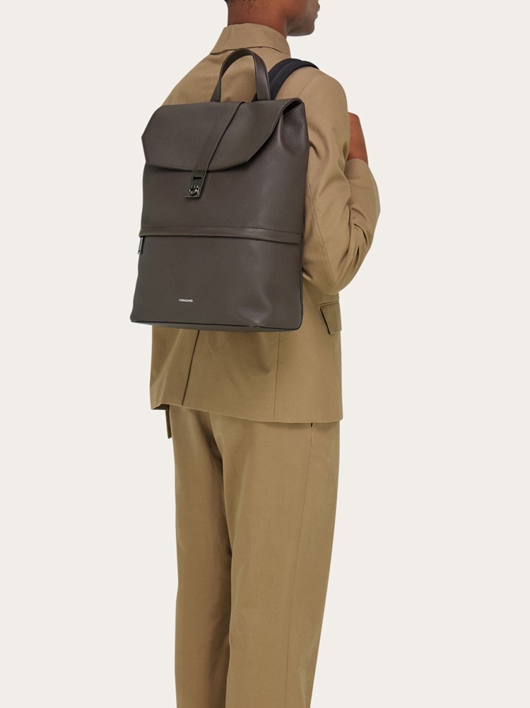 Backpack with Gancini buckle Gallery image 2