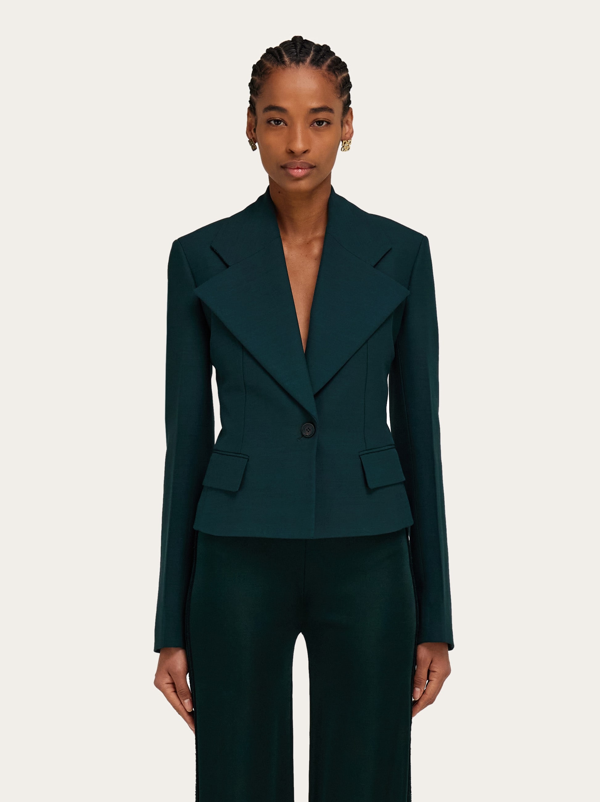 Cropped blazer Women Ferragamo