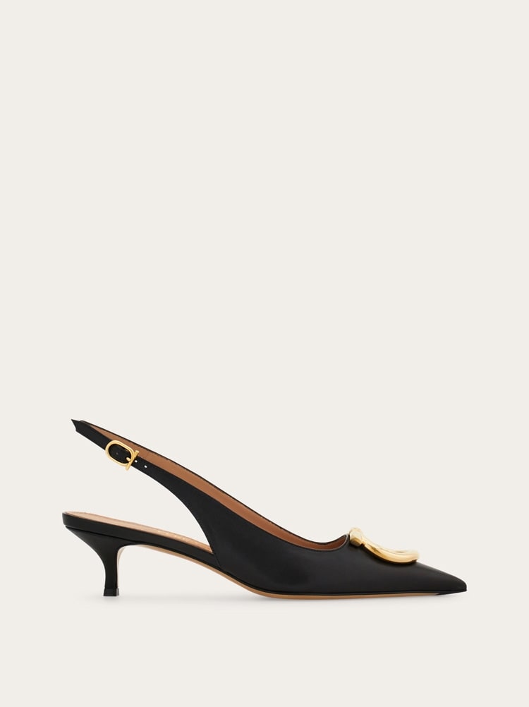 Maxi Gancini slingback pump Gallery image 1