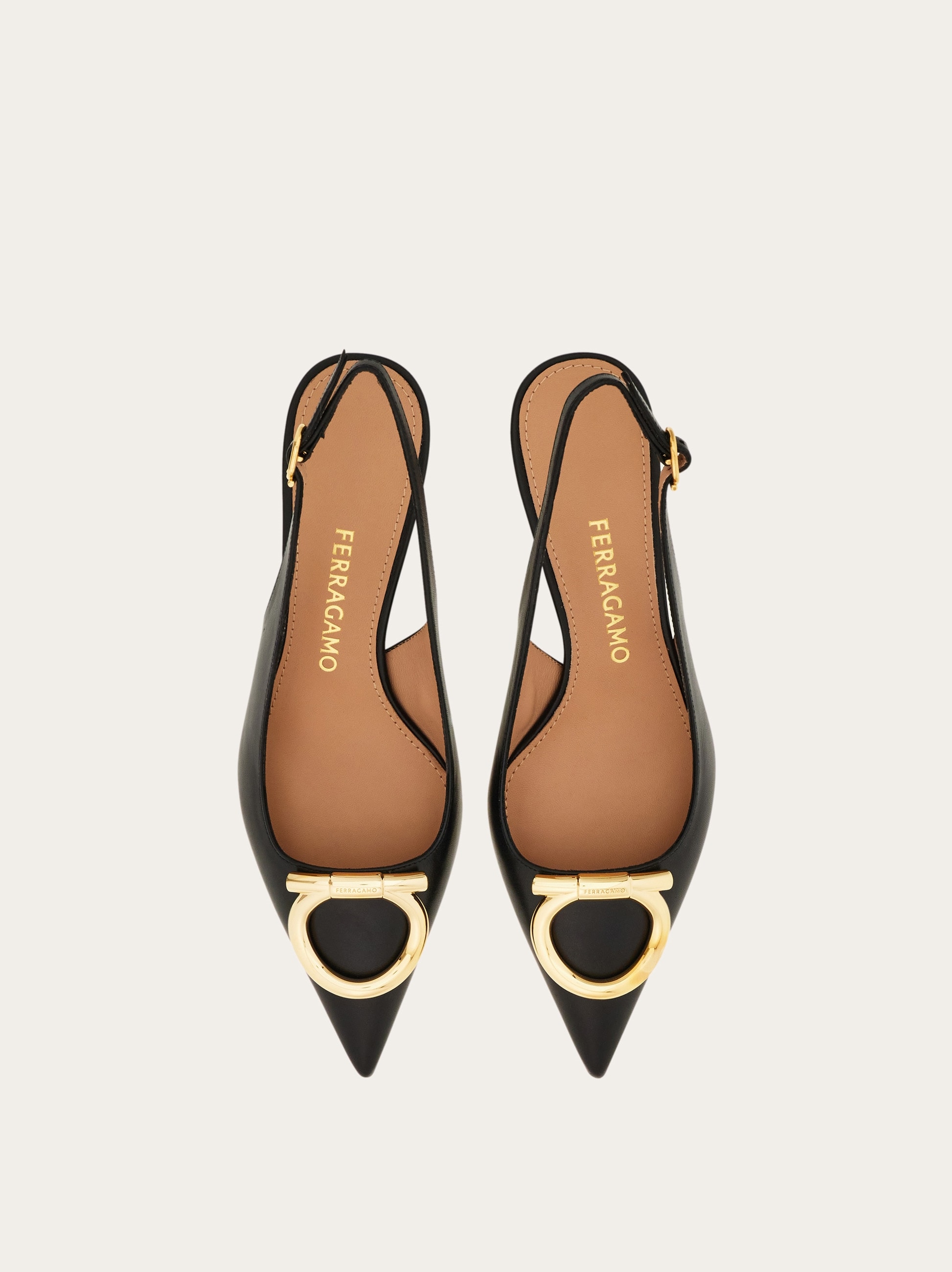 Ferragamo (8D) ミュール Maxi Gancini slingback pump - Women
