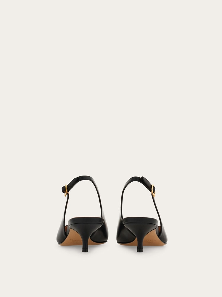 Maxi Gancini slingback pump Gallery image 5