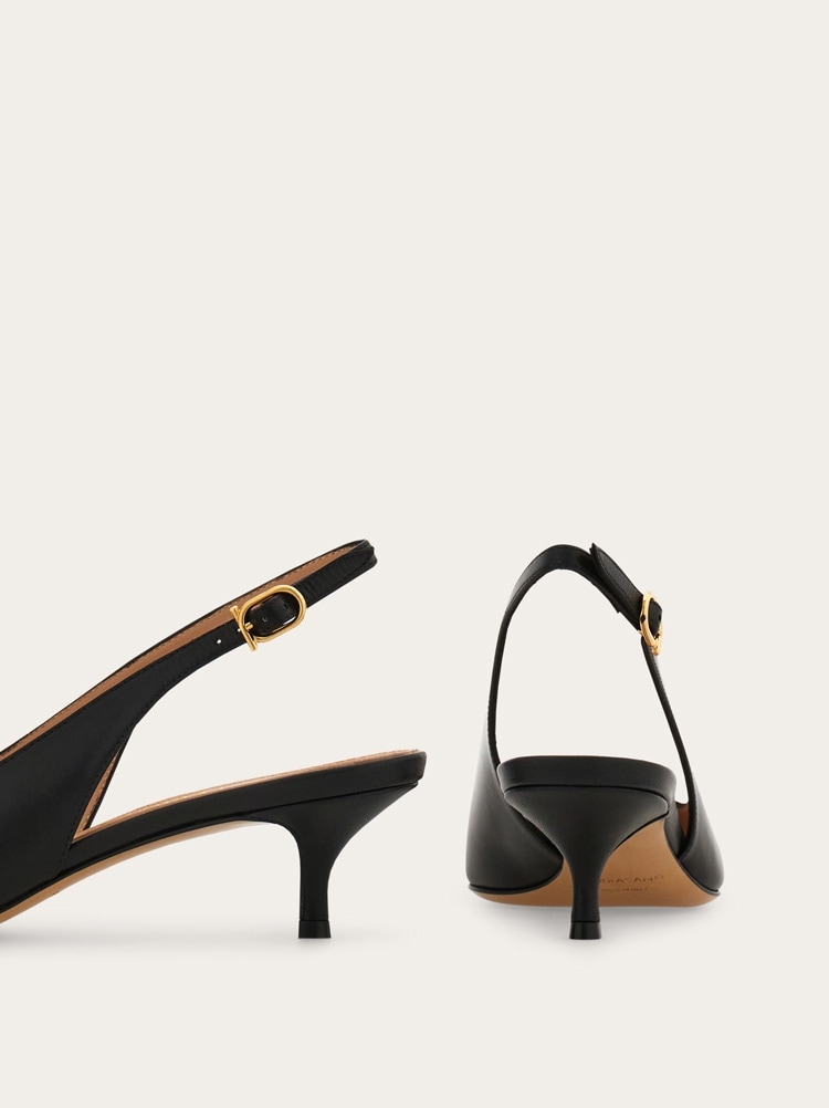 Maxi Gancini slingback pump Gallery image 7