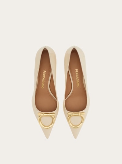 お値下げ✨美品✨Ferragamo✨パンプス✨フェラガモ 新品】 FERRAGAMO / フェラガモ | レザー センターライン リボン