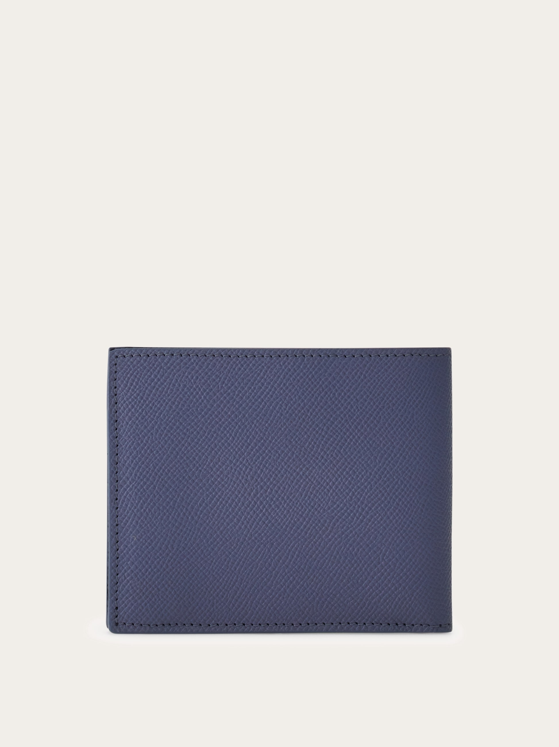 【送料&関税込】Ferragamo Gancini Plaque Tri-fold Wallet Salvatore Ferragamo bi-fold wallet Ganchini pattern leather