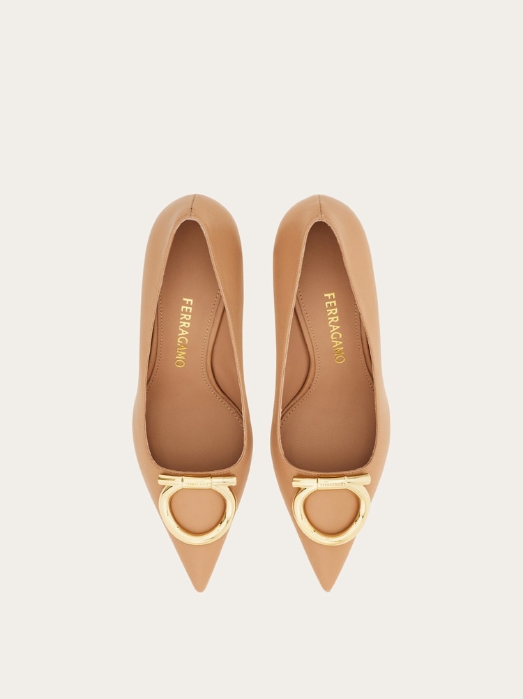 Ferragamo PUMPS＆HEELS WOMAN DANA 70 T Ferragamo | Dana 70 black leather pumps | Savannahs