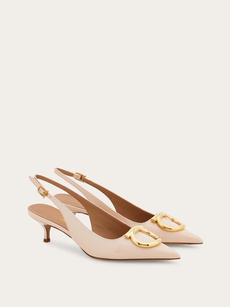 Slingback maxi Gancini Gallery image 2