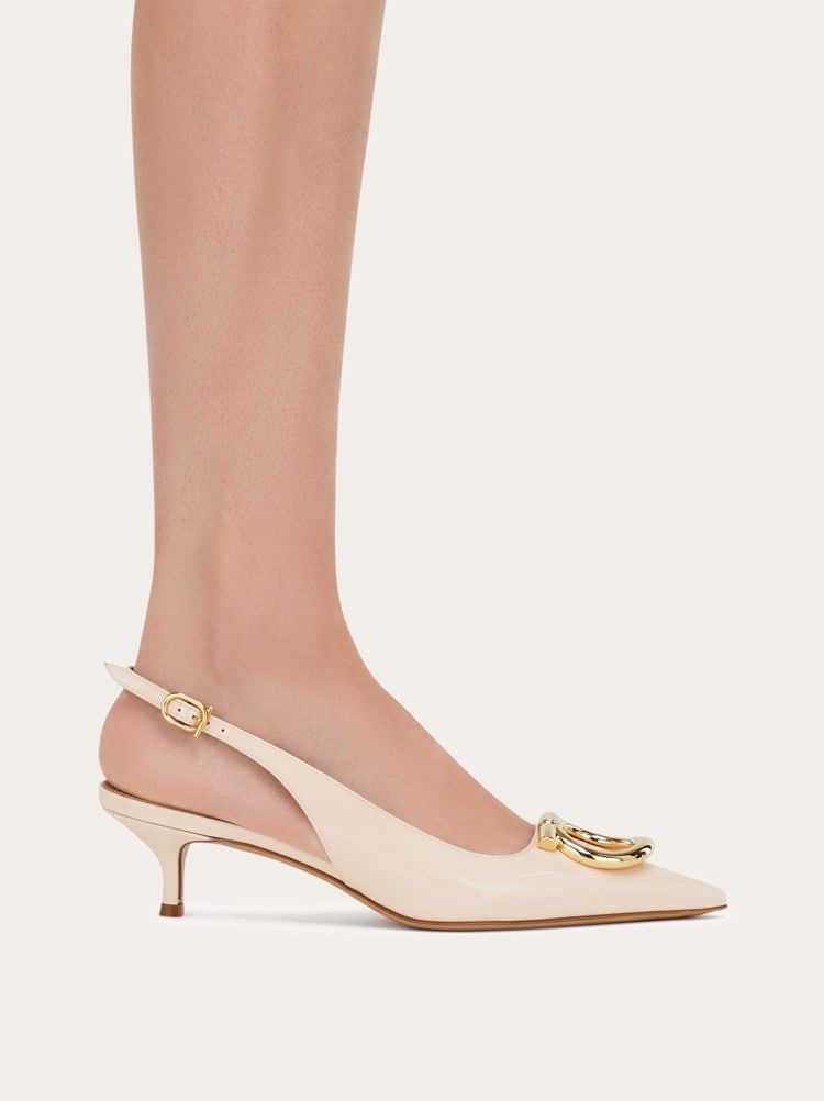 Slingback maxi Gancini Gallery image 4
