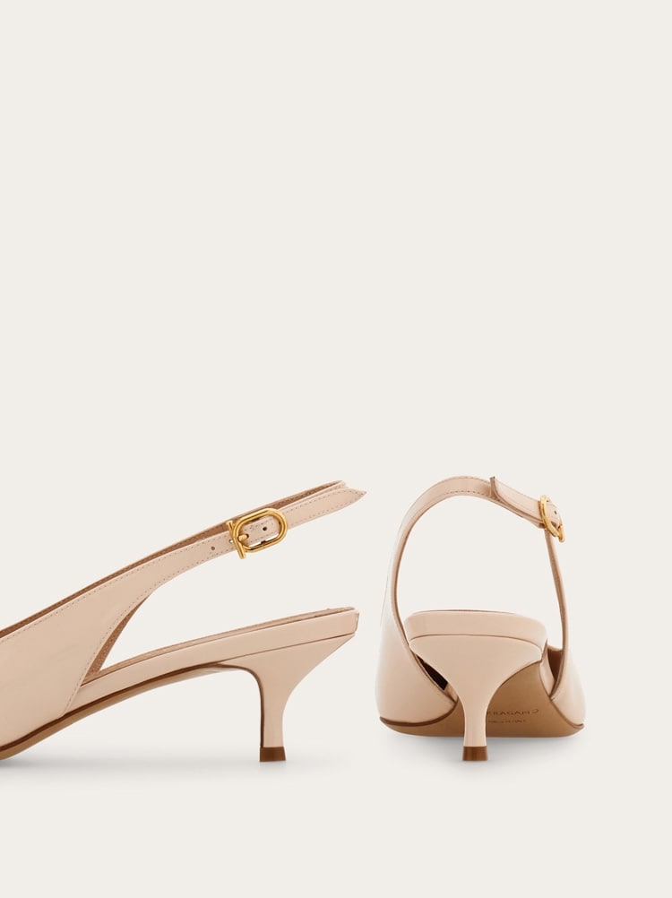 Slingback maxi Gancini Gallery image 7