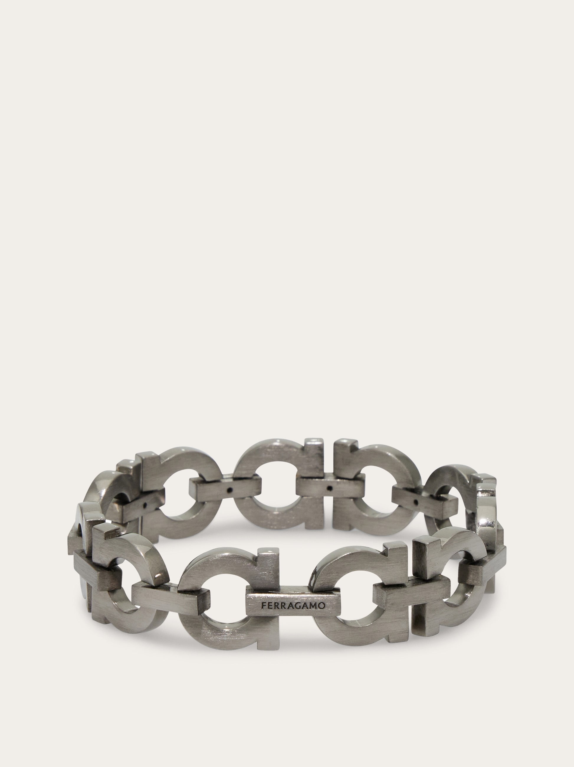 Gancini chain bracelet - size 19 - Men | Ferragamo Gancini chain bracelet - size 19 - Men | Ferragamo