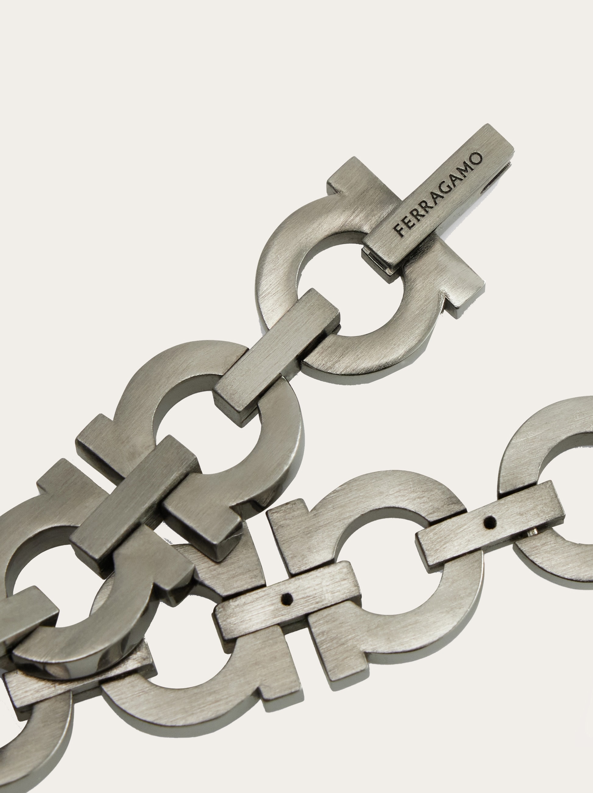 Gancini chain bracelet (20cm) - Men | Ferragamo Gancini chain bracelet (20cm) - Men | Ferragamo
