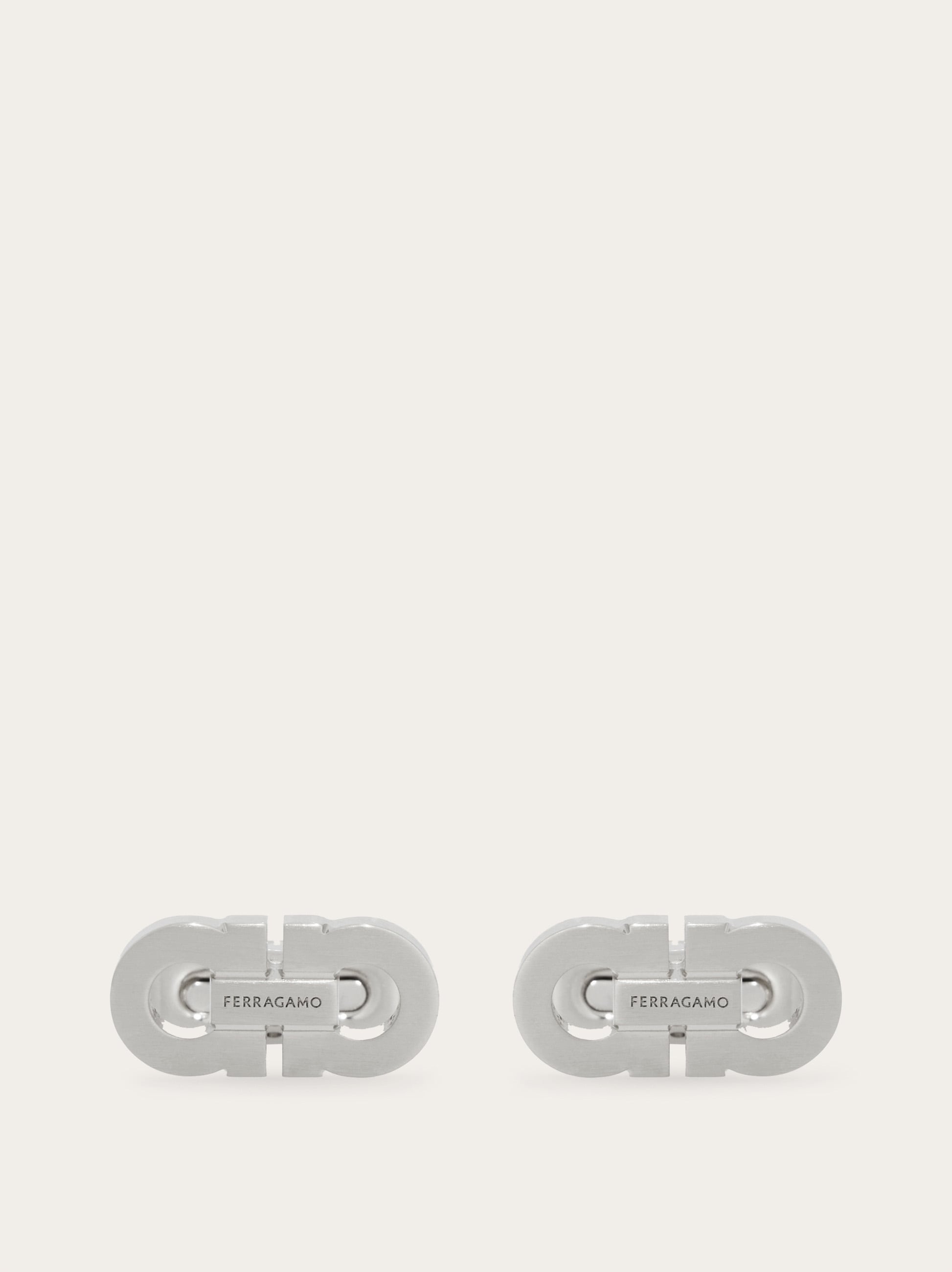 Salvatore Ferragamo カフス ガンチーニ カフリンクス - メンズ | Ferragamo