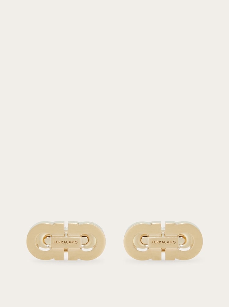Double Gancini cufflinks Gallery image 1