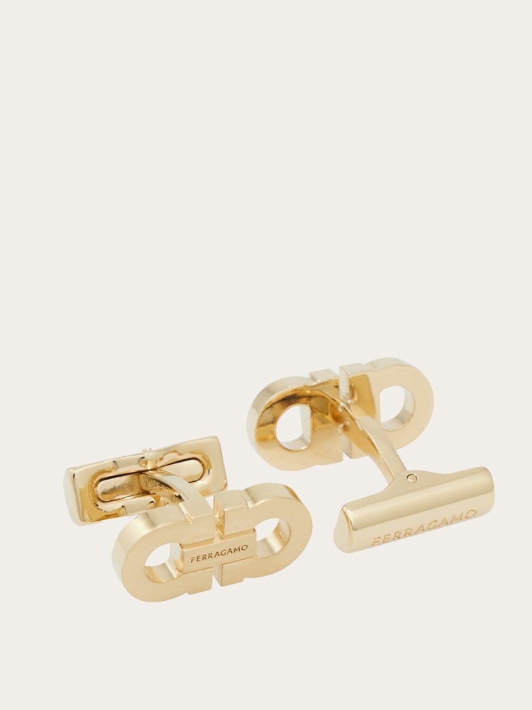 Double Gancini cufflinks Gallery image 2
