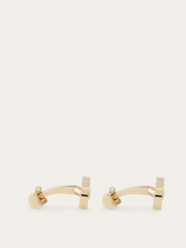 Double Gancini cufflinks Gallery image 3