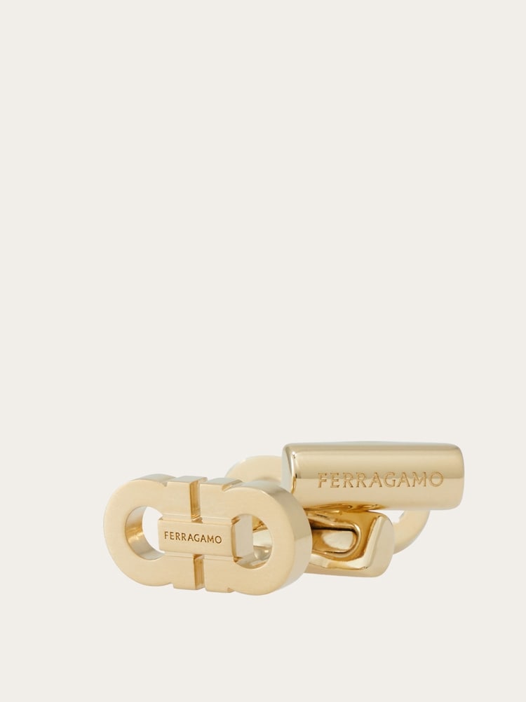Double Gancini cufflinks Gallery image 4