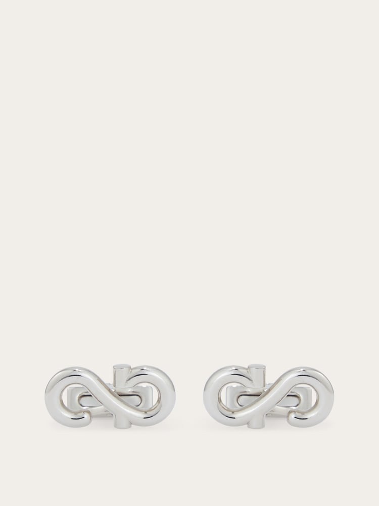 Gancini hook cufflinks Gallery image 1