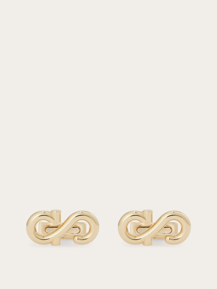 Gancini hook cufflinks Gallery image 1