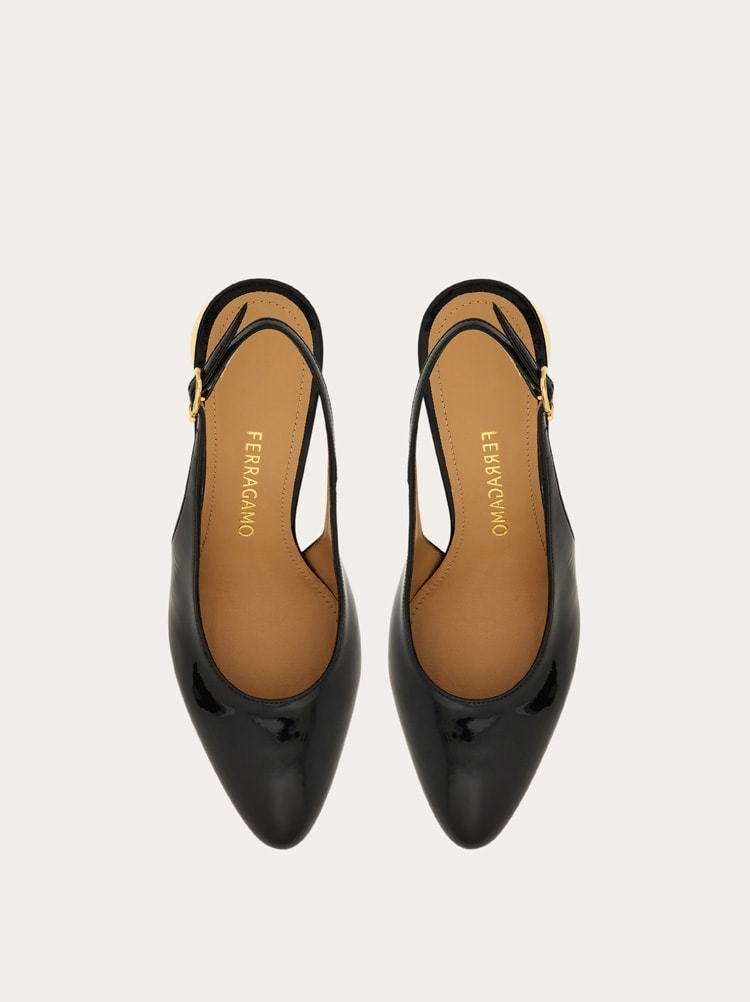 Spherical heel slingback pump Gallery image 3