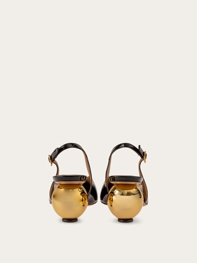 【FERRAGAMO】Spherical heel T-strap pump Spherical heel T-strap pump - Women | Ferragamo