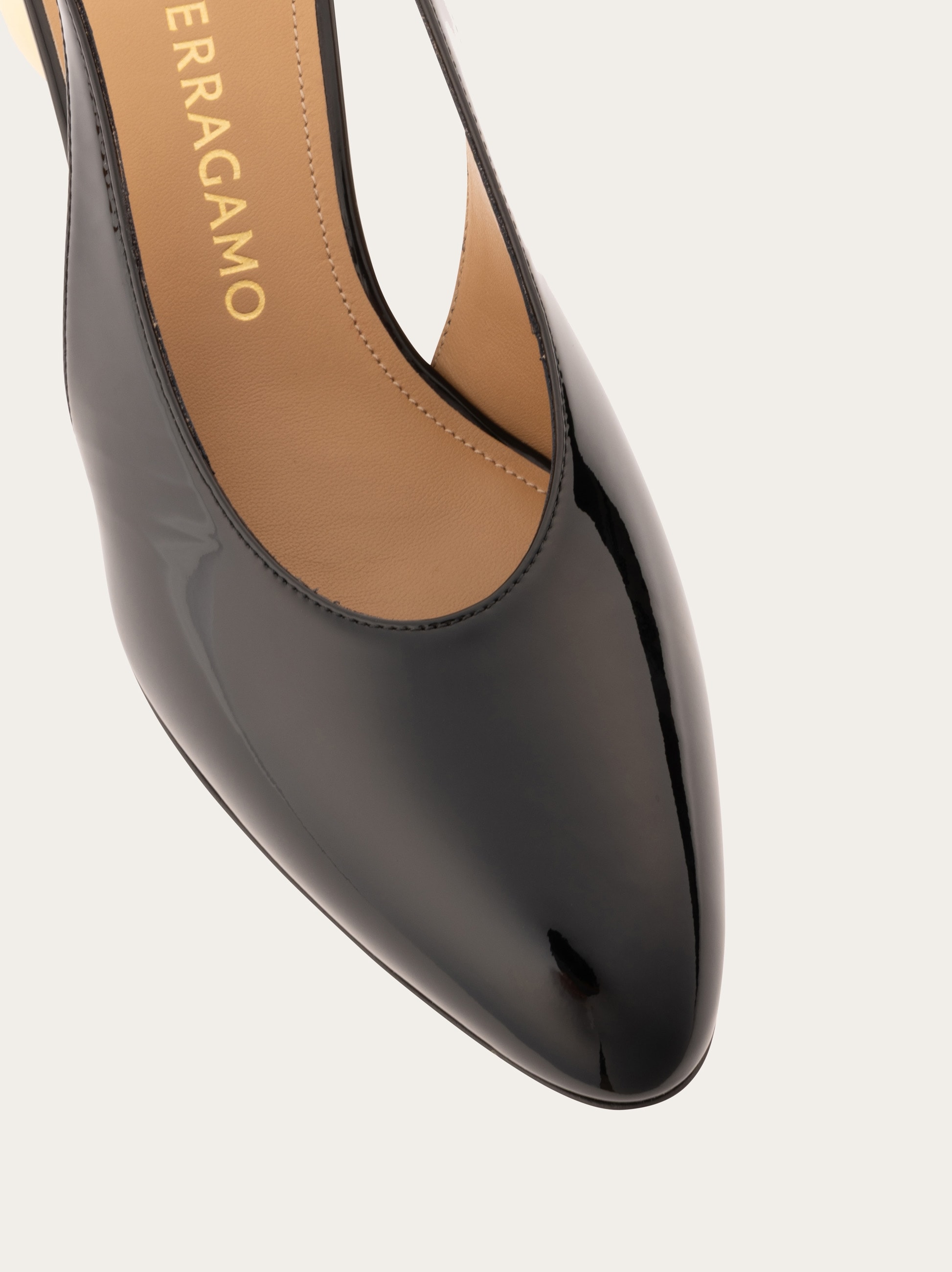 サンダル・ミュール FERRAGAMO FW25 TESSIE 70\nSling Pump (01K443 0784879) Spherical heel slingback pump - Women | Ferragamo