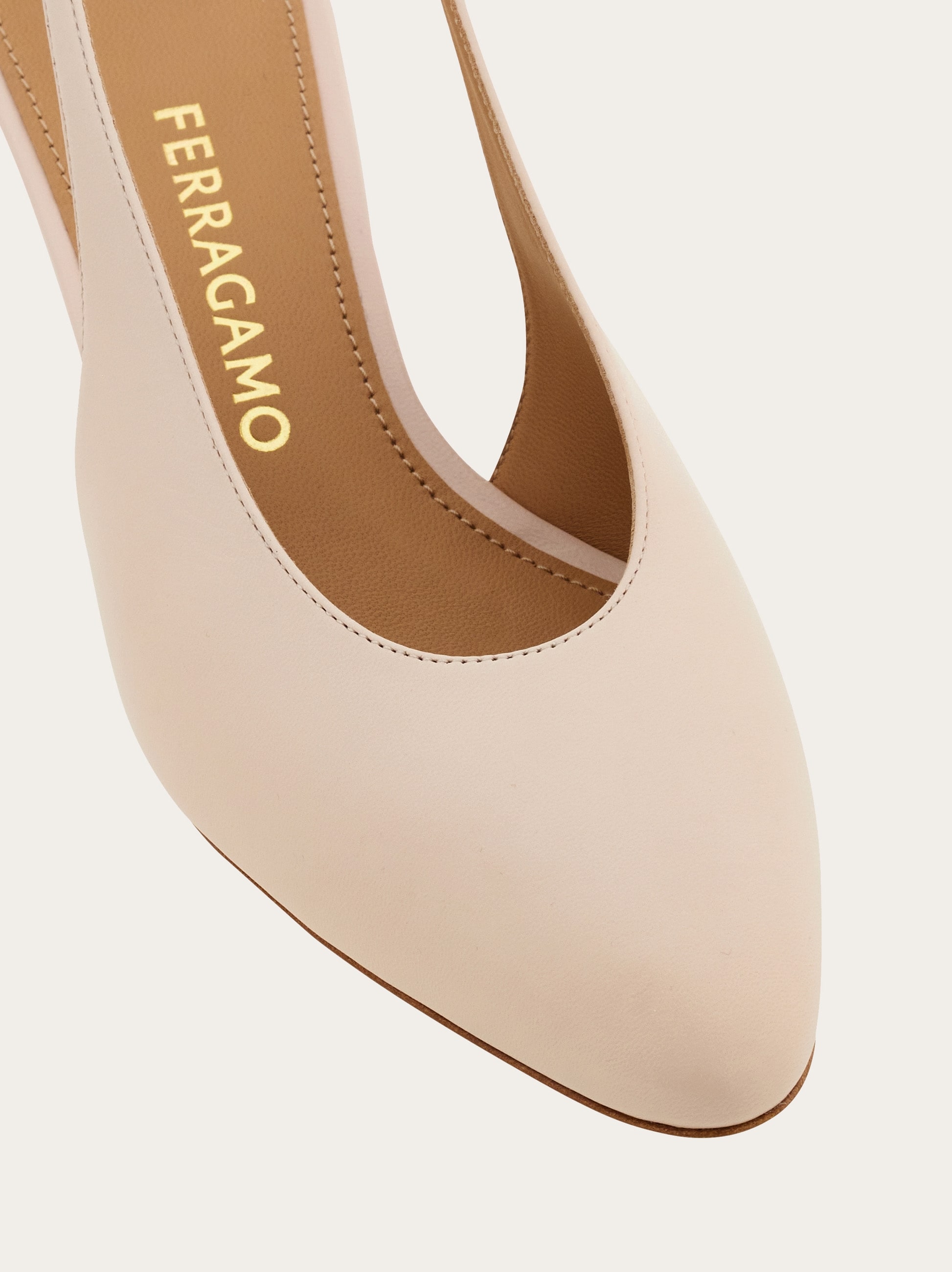 Spherical heel slingback pump - Women | Ferragamo