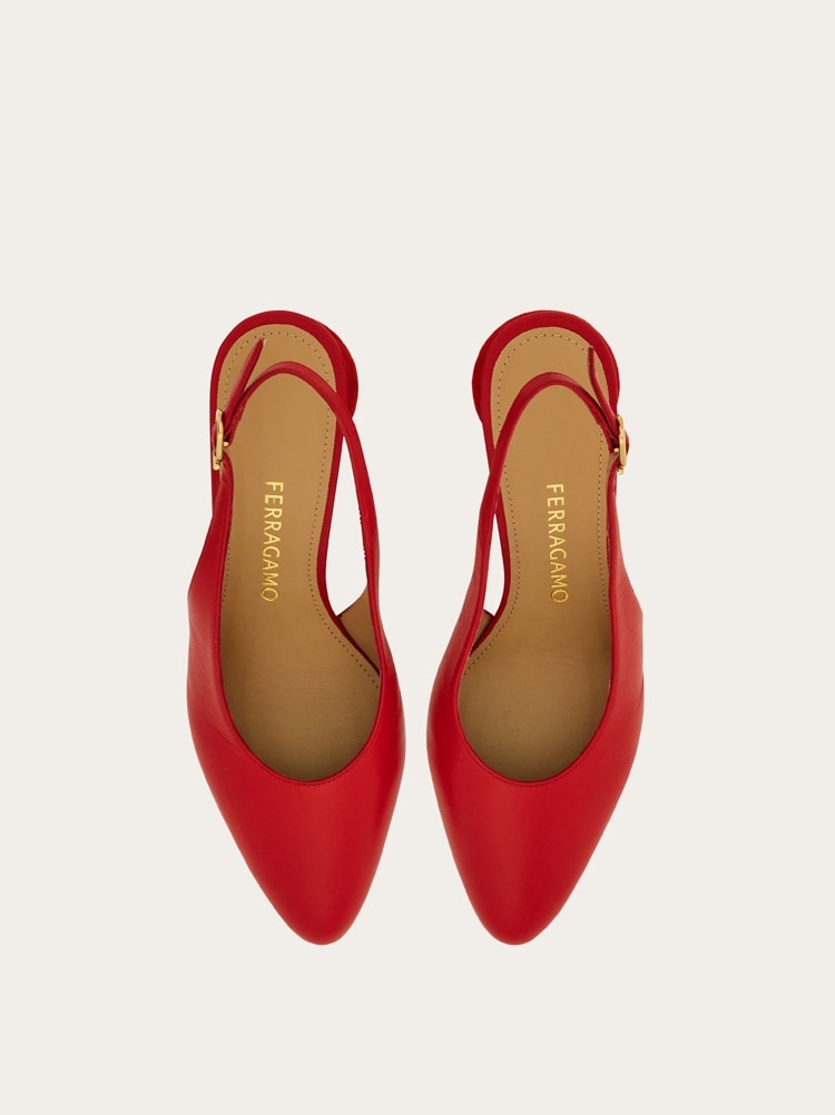 Spherical heel slingback pump Gallery image 3