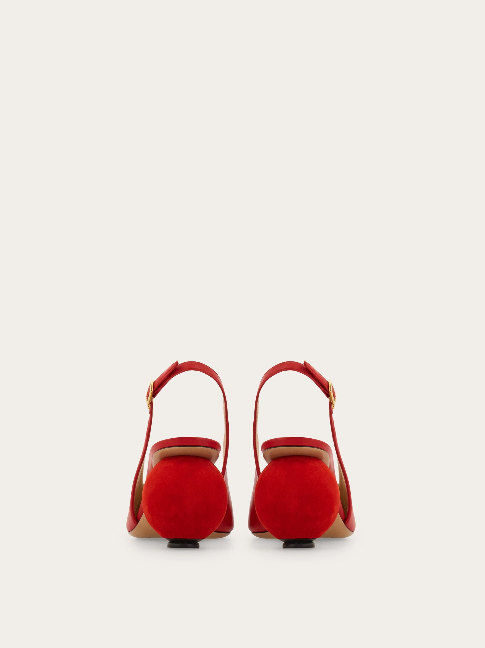 Spherical heel slingback pump - Women | Ferragamo