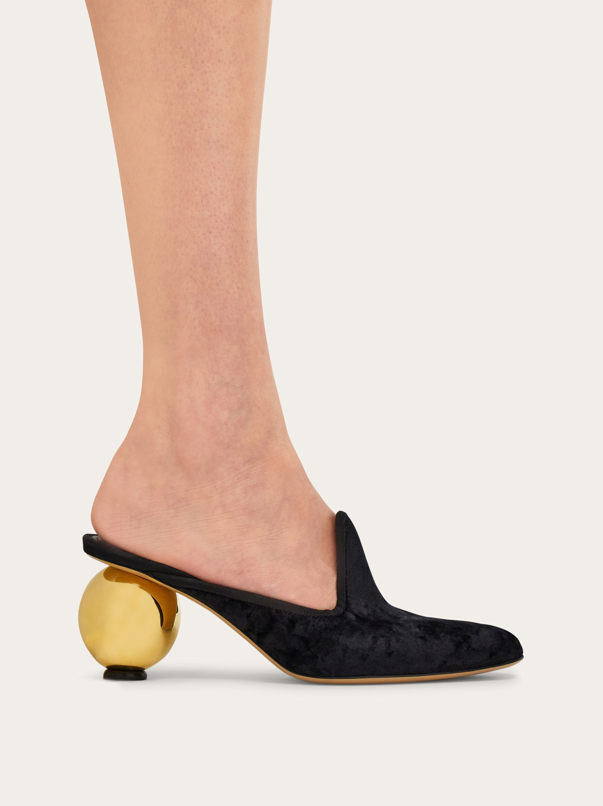 Spherical heel mule - Women | Ferragamo