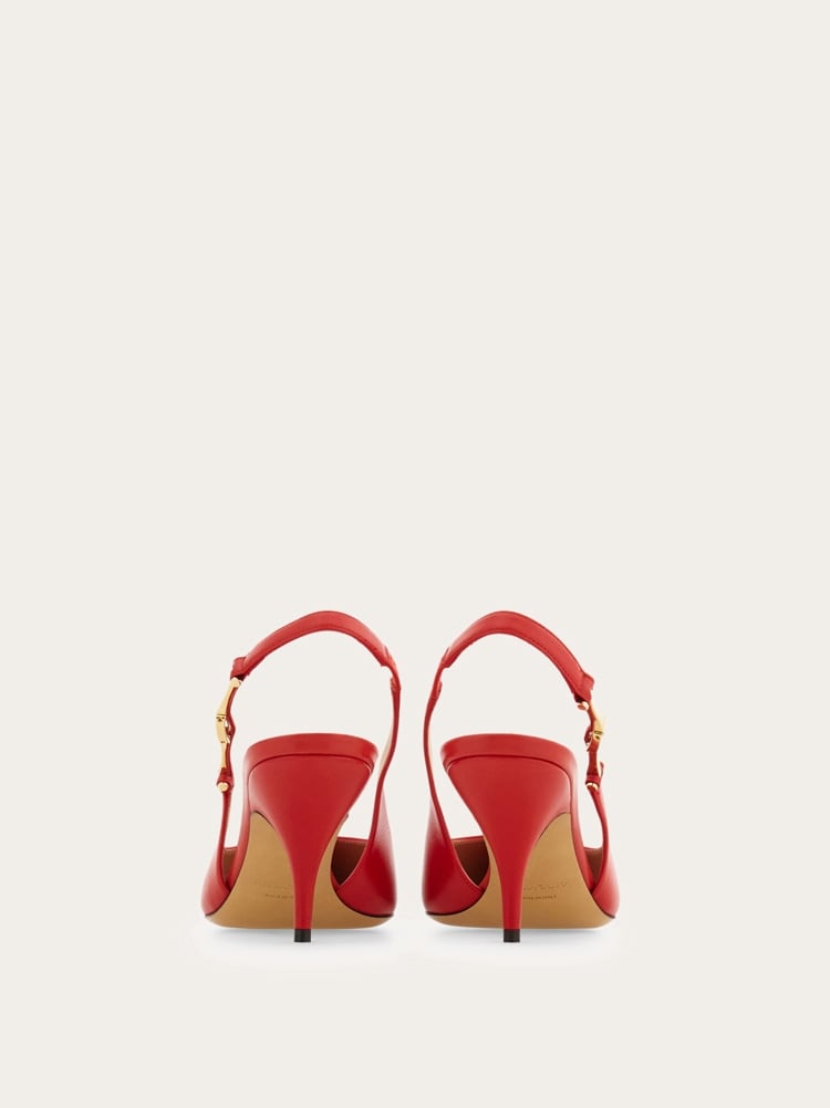 F buckle slingback pump Gallery image 5