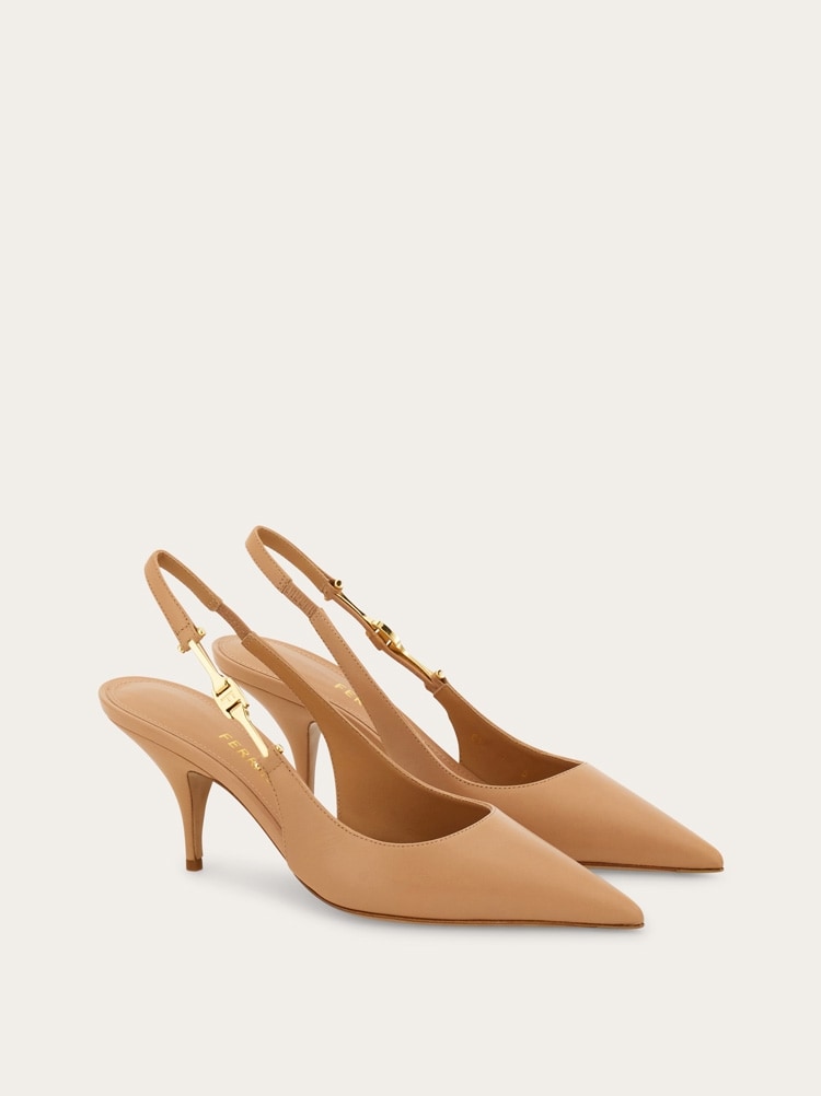 F 버클 슬링백 펌프스 Gallery image 2