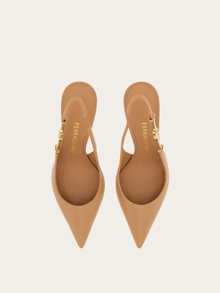 F 버클 슬링백 펌프스 Gallery image 3