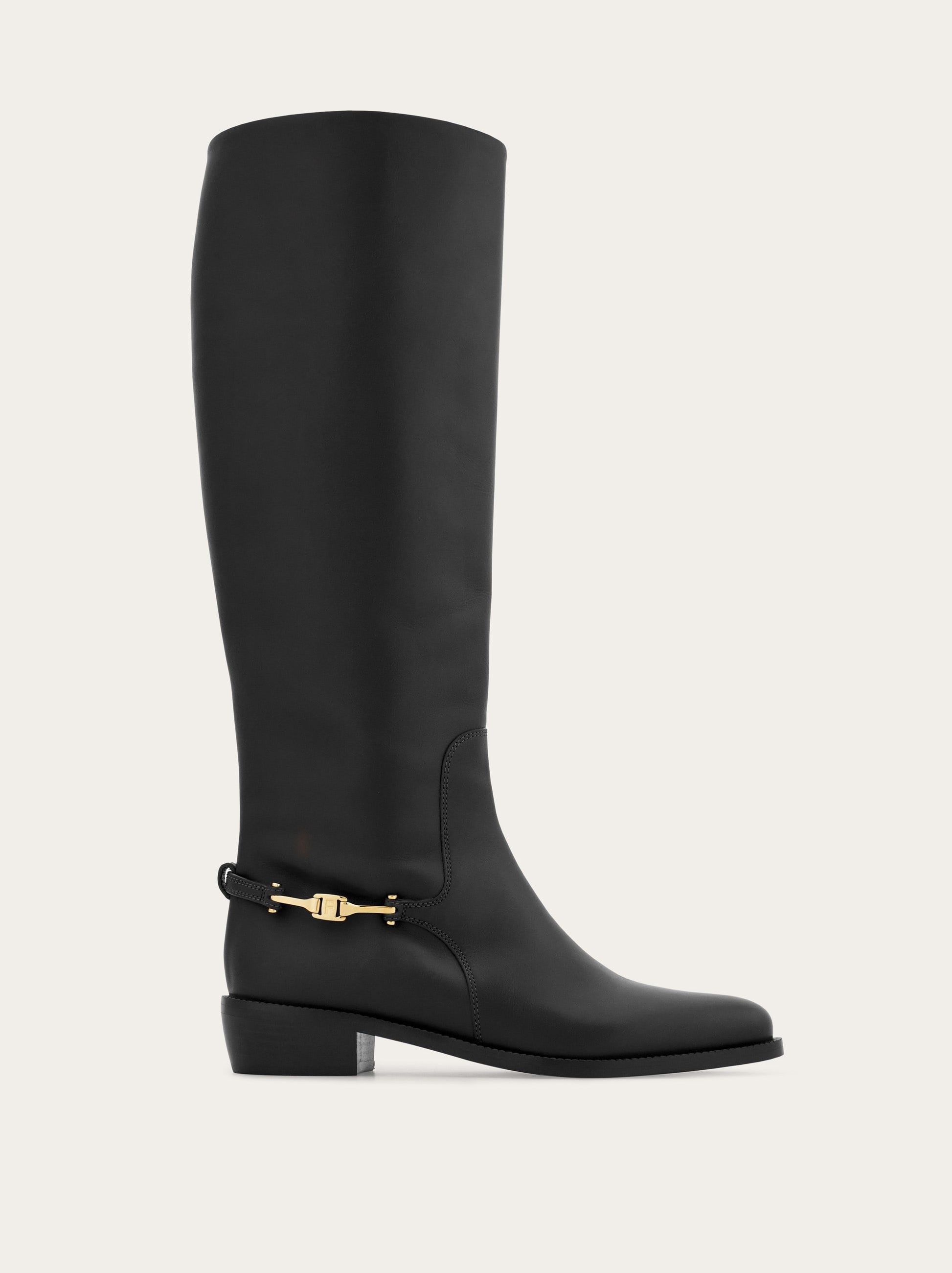 F buckle knee boot - Women | Ferragamo