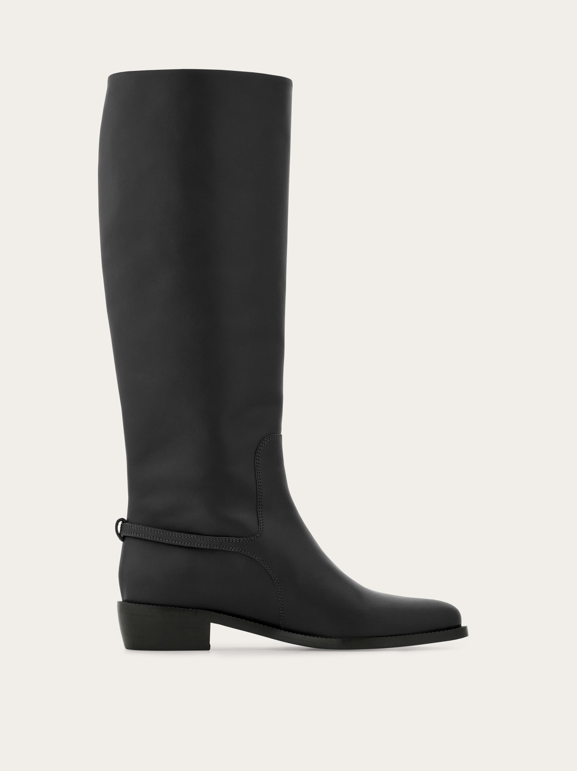 F buckle knee boot - Women | Ferragamo F buckle knee boot - Women | Ferragamo