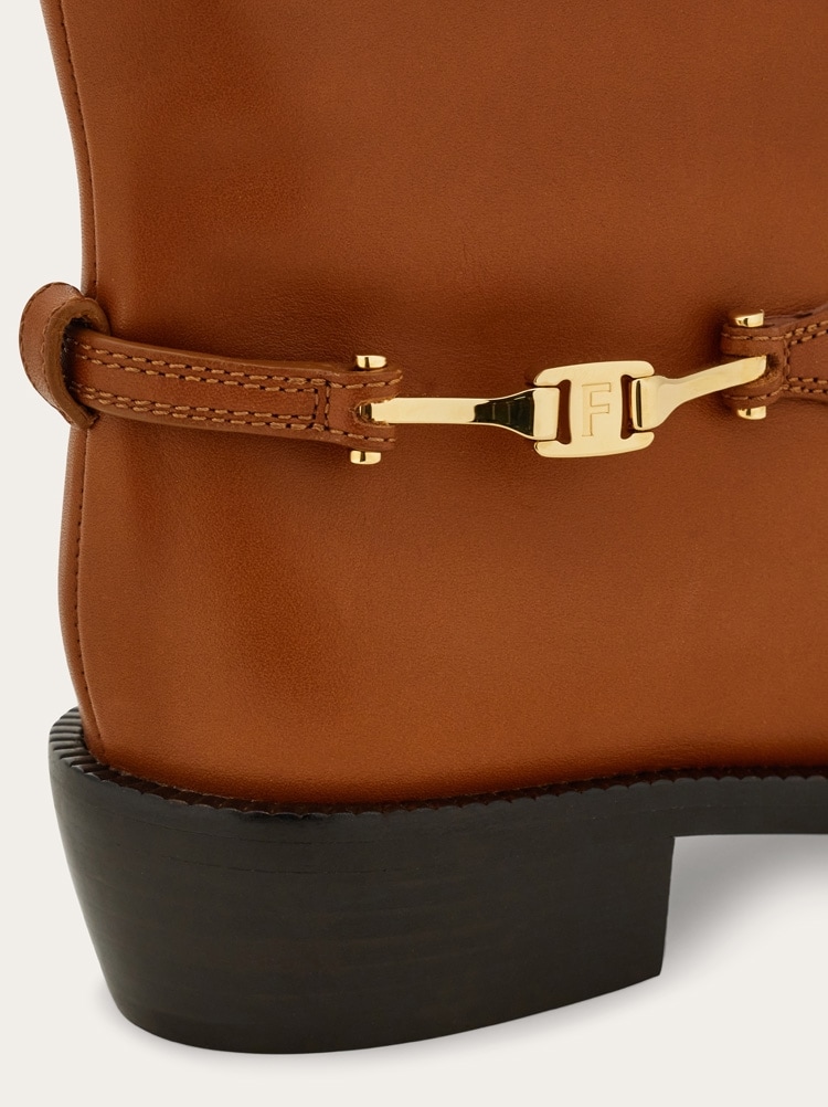 F buckle knee boot Gallery image 7