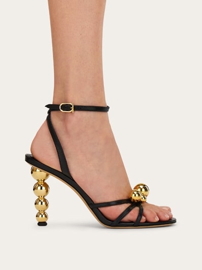 【SALVATORE FERRAGAMO】SANDALS Fringed sandal - Women | Ferragamo