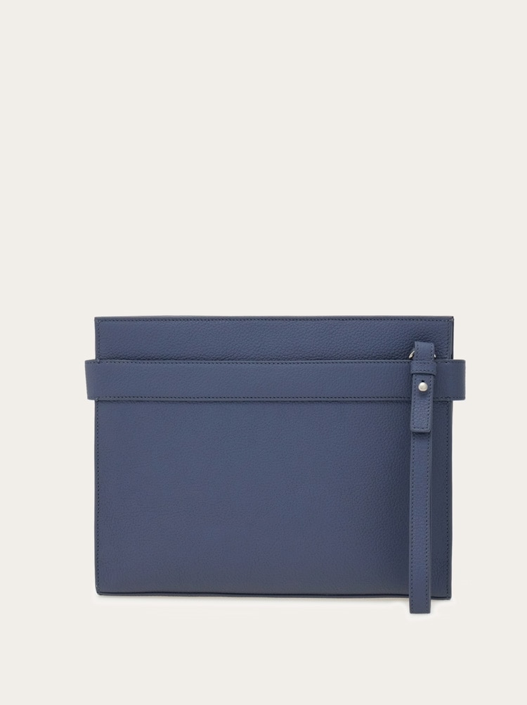 Pouch with Gancini buckles Gallery image 4