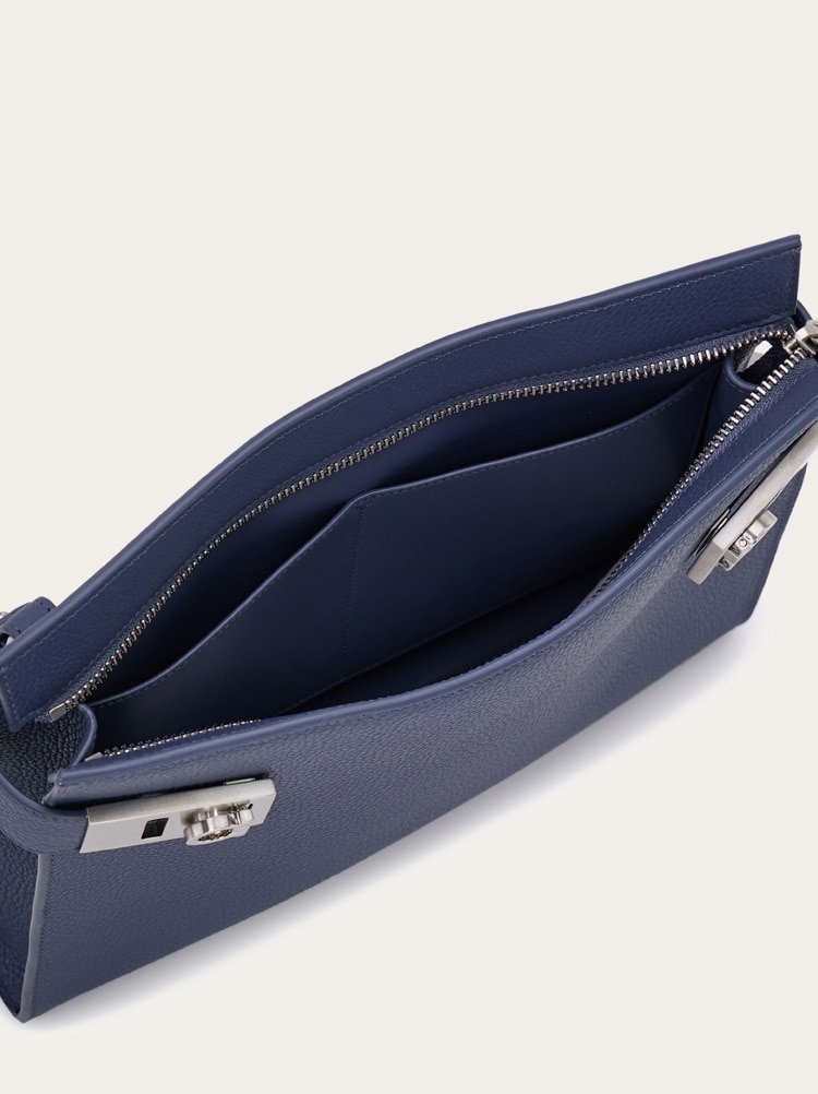 Pouch with Gancini buckles Gallery image 5