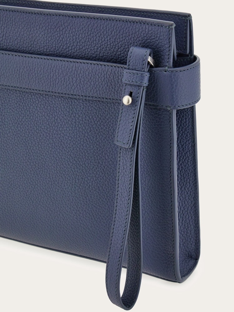 Pouch with Gancini buckles Gallery image 7