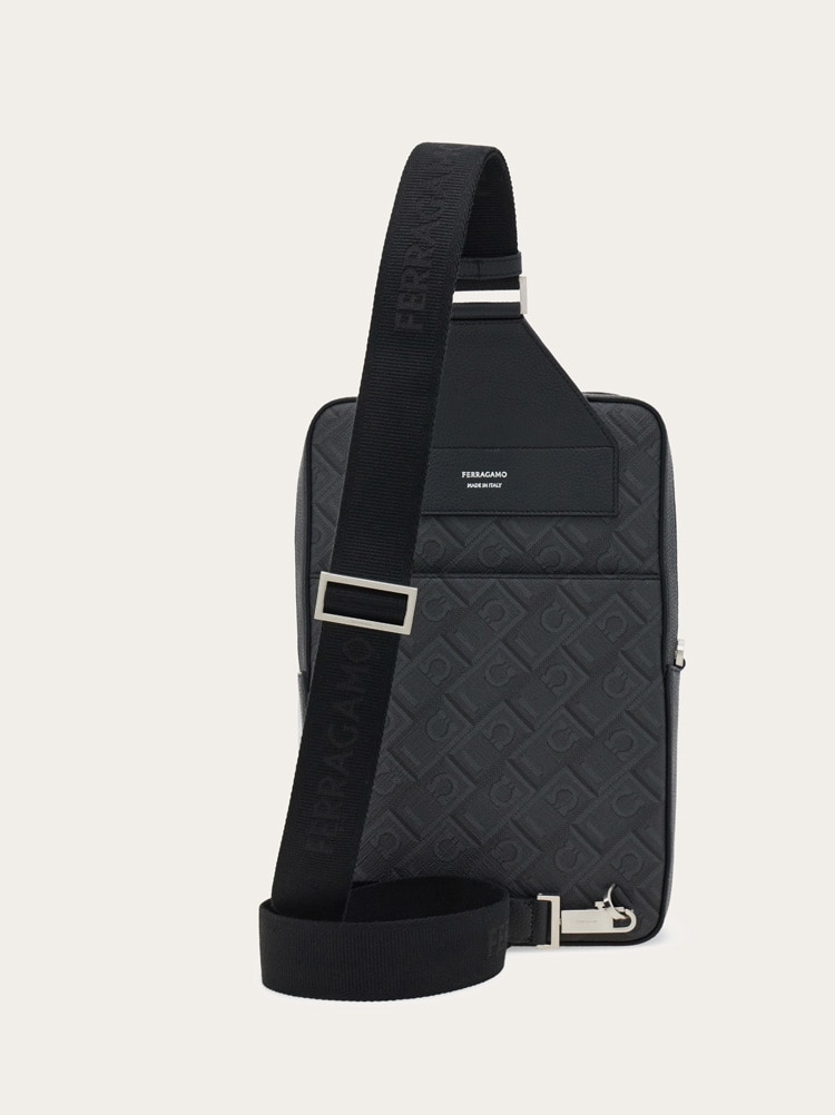 Ferragamo Monogram slingbag with Hug buckle Gallery image 4