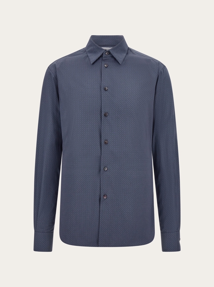 Micro-patterned shirt Gallery image 1